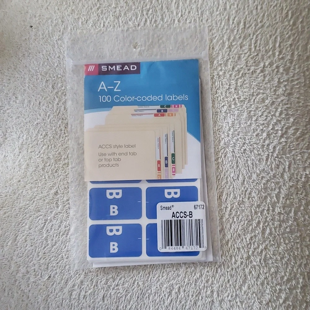 New Smead Color Labels 